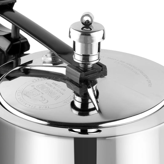 PLATINUM EUROPA TRIPLY INNER LID PRESSURE COOKER (Induction-Friendly, 2.5 mm Body Thickness)