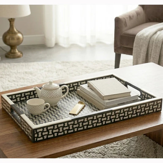 AAR Inlay Resin Rectangle Tray
