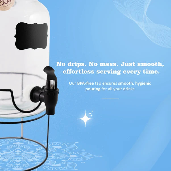 AAR Glass Beverage Dispenser