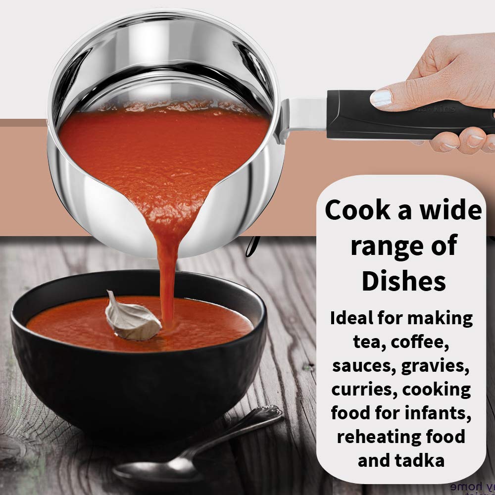 Hawkins Stainless Steel Tpan Without Glass Lid