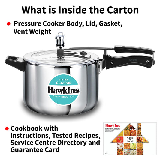 Hawkins Tri-Ply Stainless Steel Classic