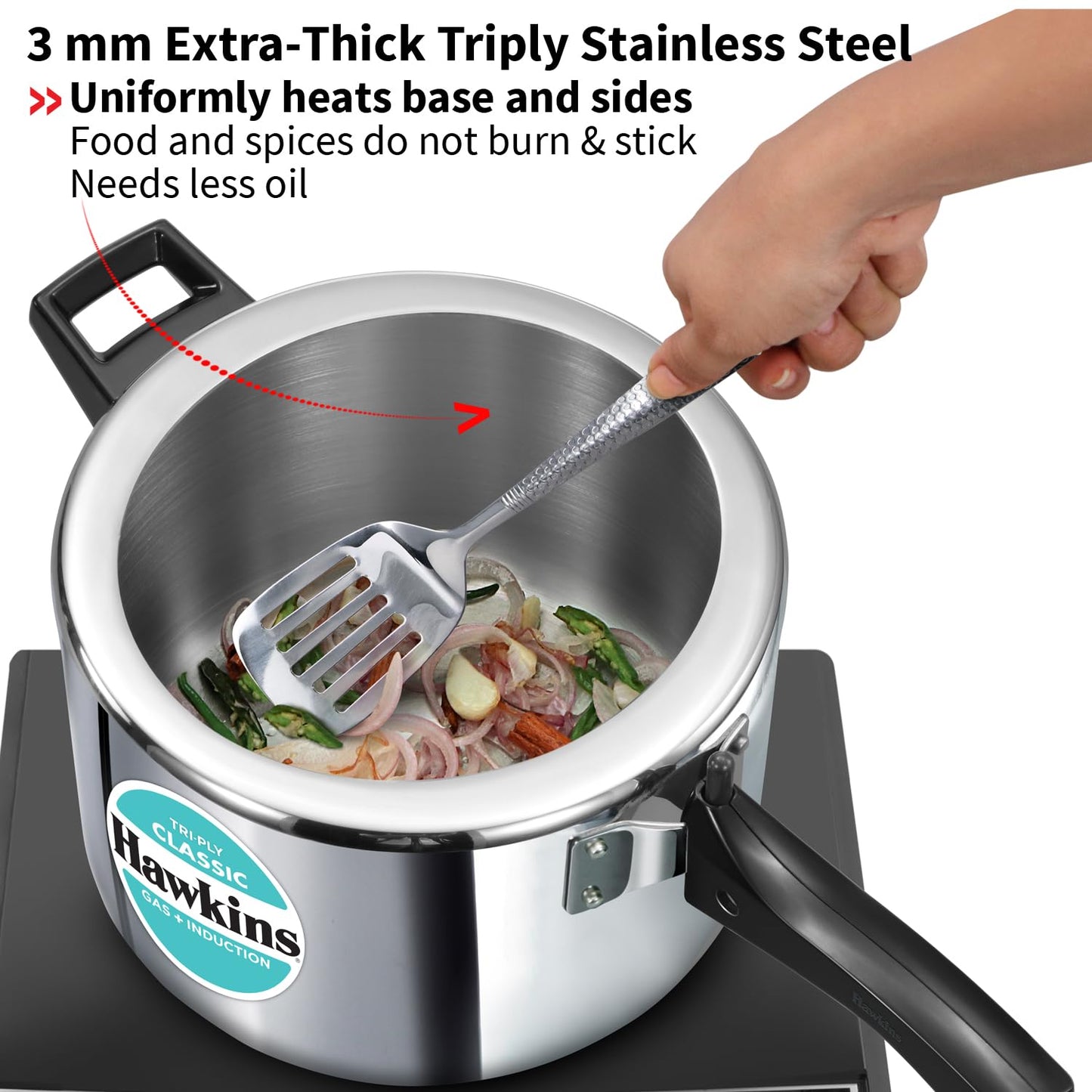 Hawkins Tri-Ply Stainless Steel Classic