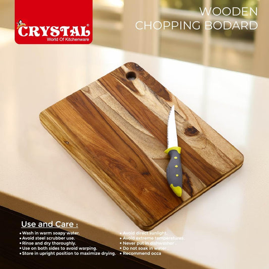 Crystal Wooden Chopping Board