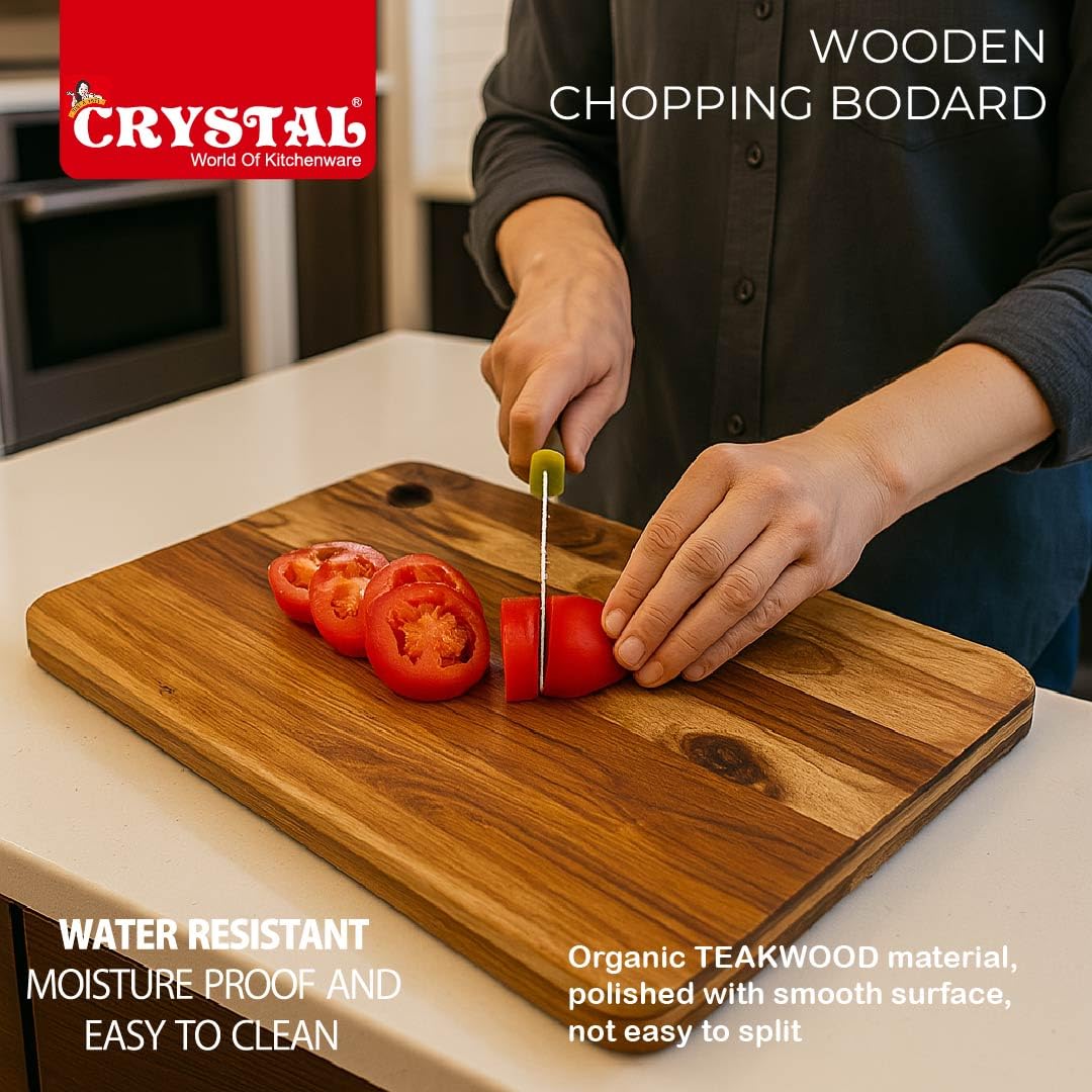 Crystal Wooden Chopping Board
