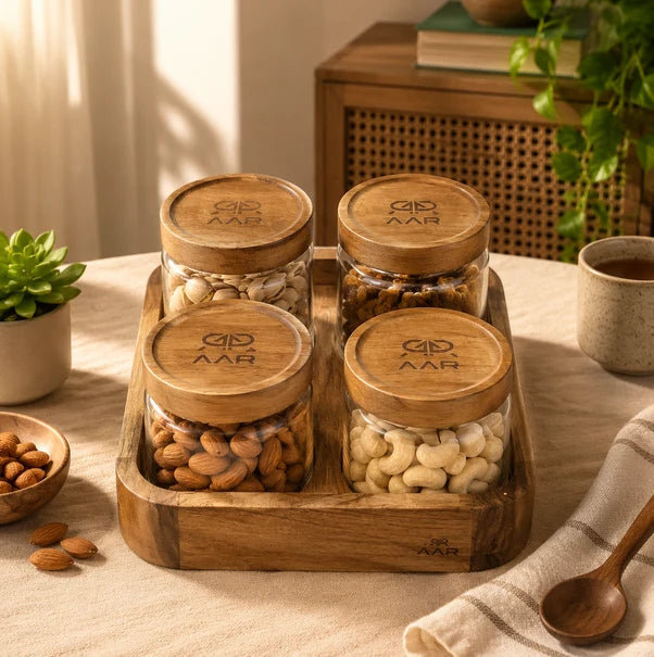 AAR Natura Dry Fruit Set - 4 Jar