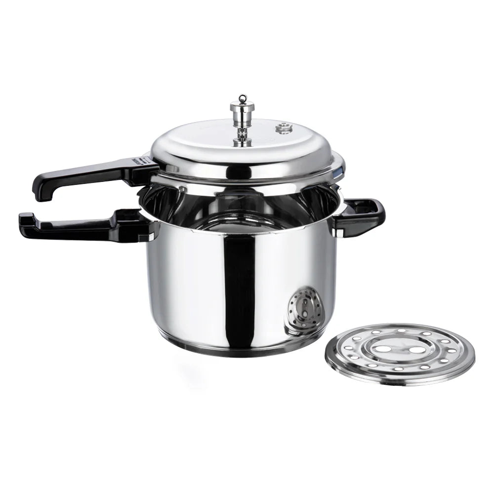 18/8 STAINLESS STEEL REGULAR OUTER LID PRESSURE COOKER
