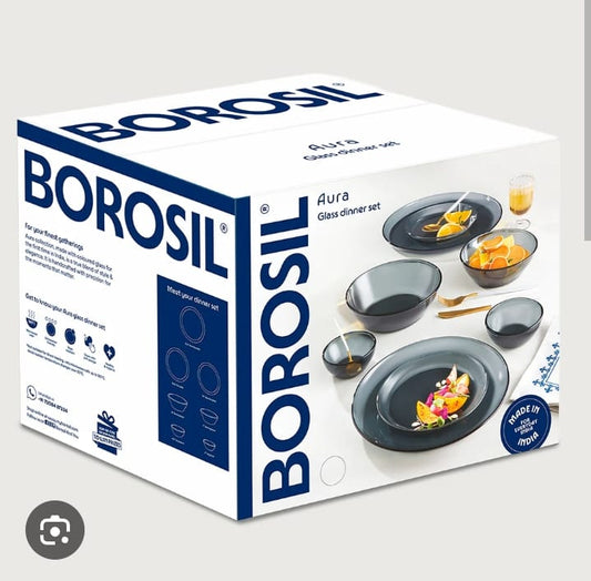Borosil Aura 20 Pc Dinner Set