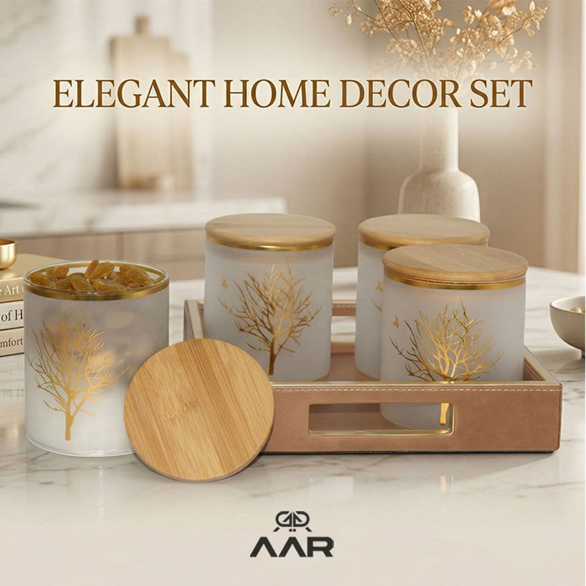 AAR Delight Dry Fruit Set - 4 Jar