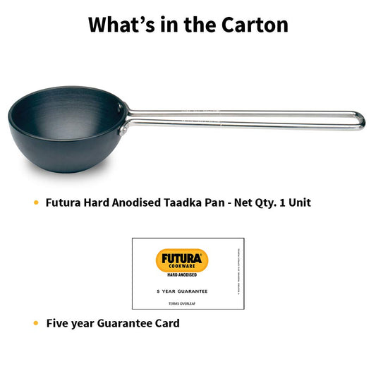 Hawkins Hard Anodised Tadka Pan (Spice Heating Pan)