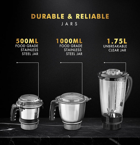 Sujata MG01 Mixer Grinder 1000W