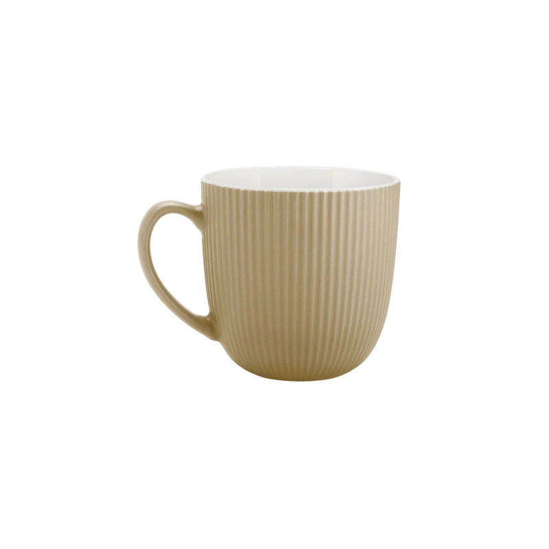 Treo Ridge Ceramic Tea Cup 210ml Set of 6