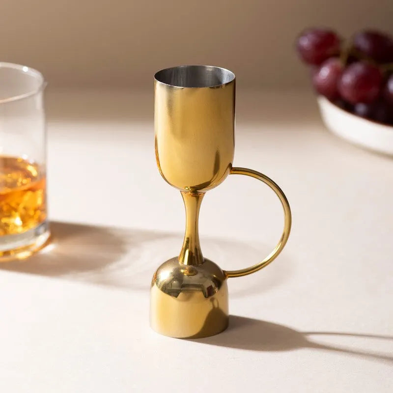 Mintage Trophy PVD Coated Peg Measurer 30ml 60ml
