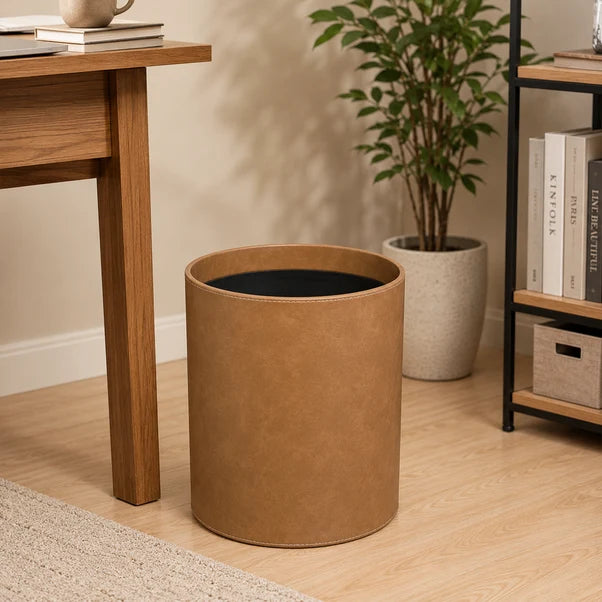 AAR Leatherite Round Dustbin