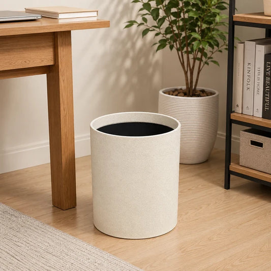 AAR Leatherite Round Dustbin