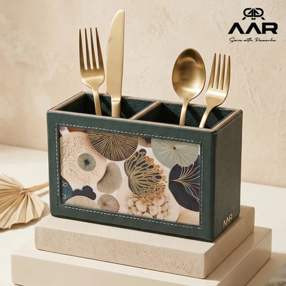 AAR Leatherite Two Divider Stand - Printed