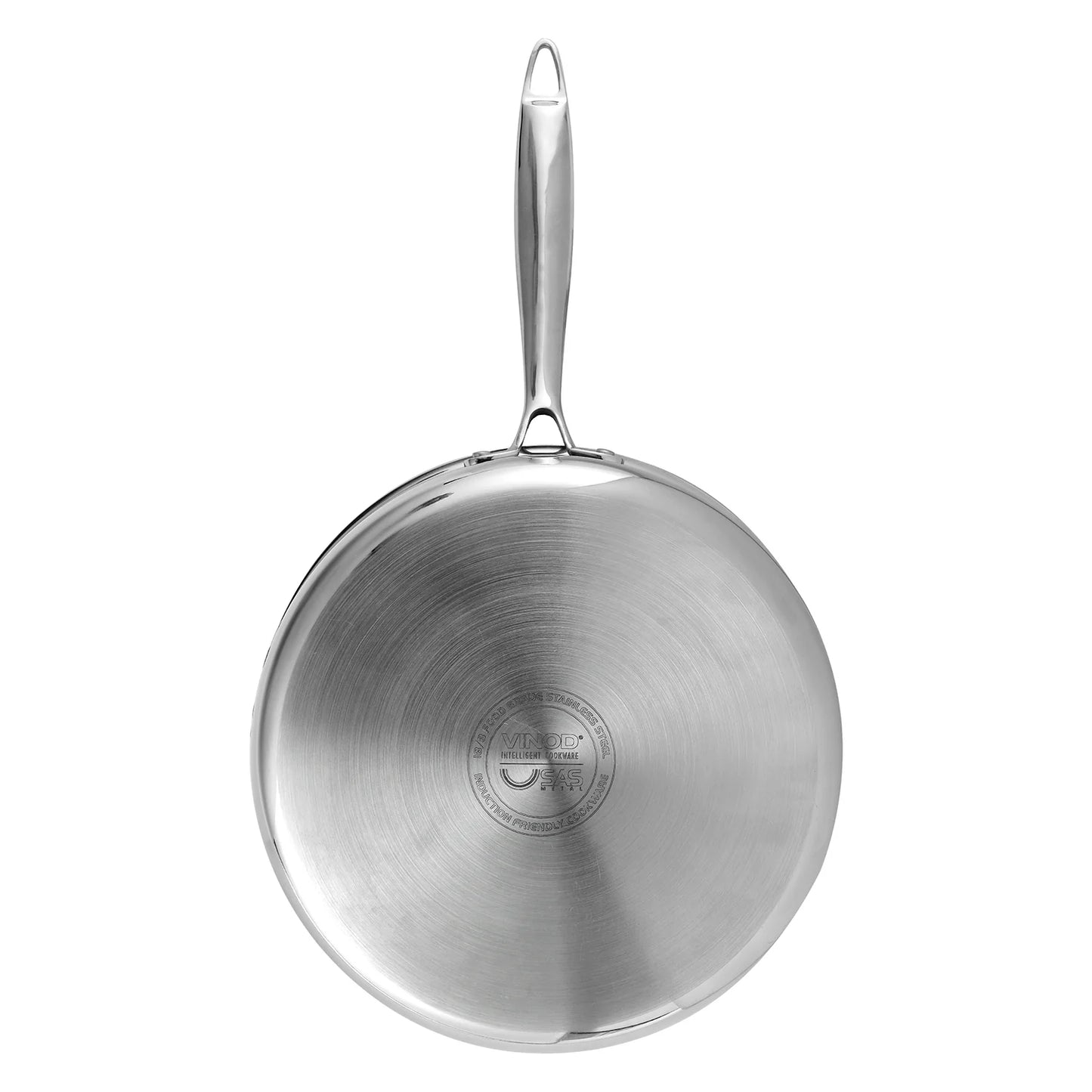 PLATINIUM TRIPLY SAUTEPAN [WITH 55 LID]  (Induction-Friendly, 2.5 mm Body Thickness)
