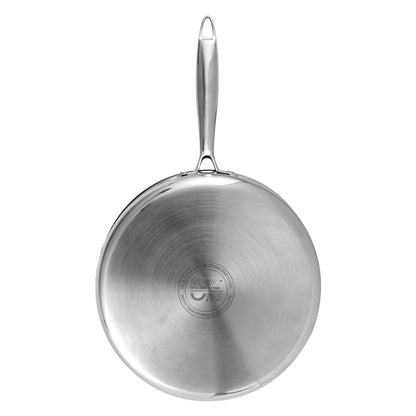 PLATINIUM TRIPLY SAUTEPAN [WITH 55 LID]  (Induction-Friendly, 2.5 mm Body Thickness)