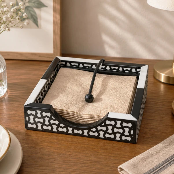 AAR Inlay Resin Weighted Napkin Holder