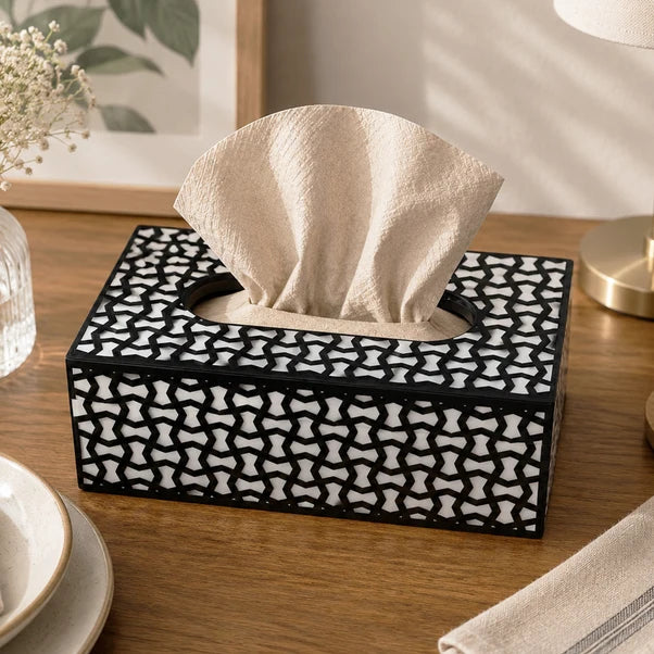 AAR Inlay Resin Tissue Box