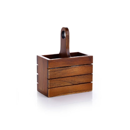 Crystal T/W Table Caddy with Handle 2 in 1