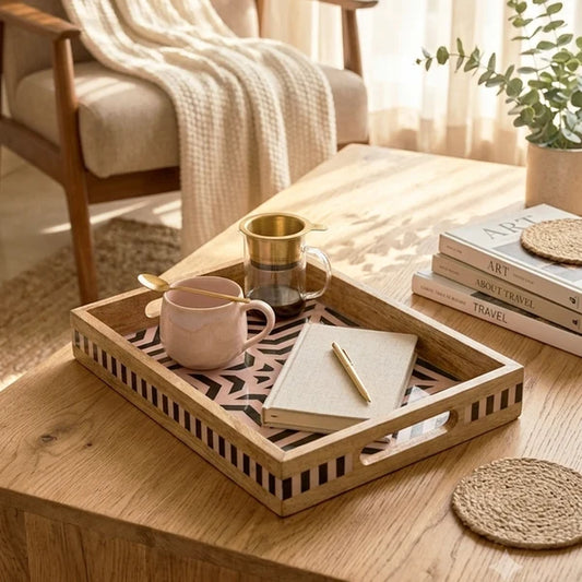 AAR Wooden Rectangle Serving Tray
