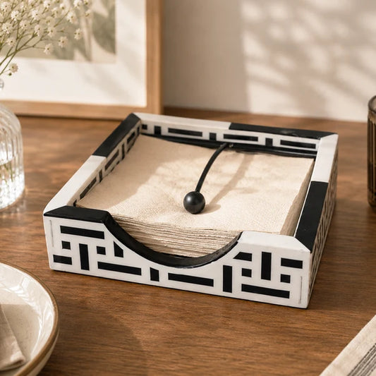 AAR Inlay Resin Weighted Napkin Holder