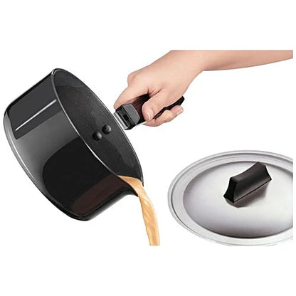 Hawkins Hard Anodised Saucepan With Lid