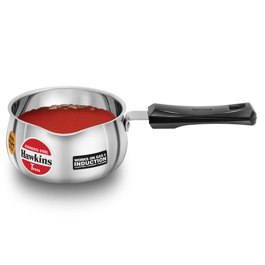 Hawkins Stainless Steel Tpan Without Glass Lid