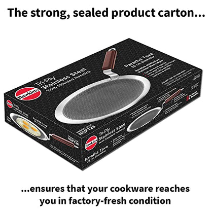 Hawkins Tri-Ply Stainless Steel (With Shielded Nonstick) Paratha Tava