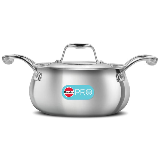 Hawkins Pro Tri-Ply Stainless Steel Handi