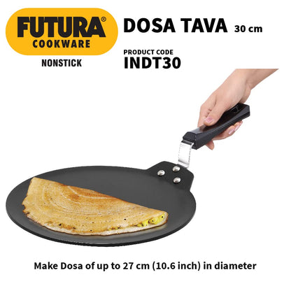 Hawkins Nonstick Dosa Tava (INDT)Aluminium