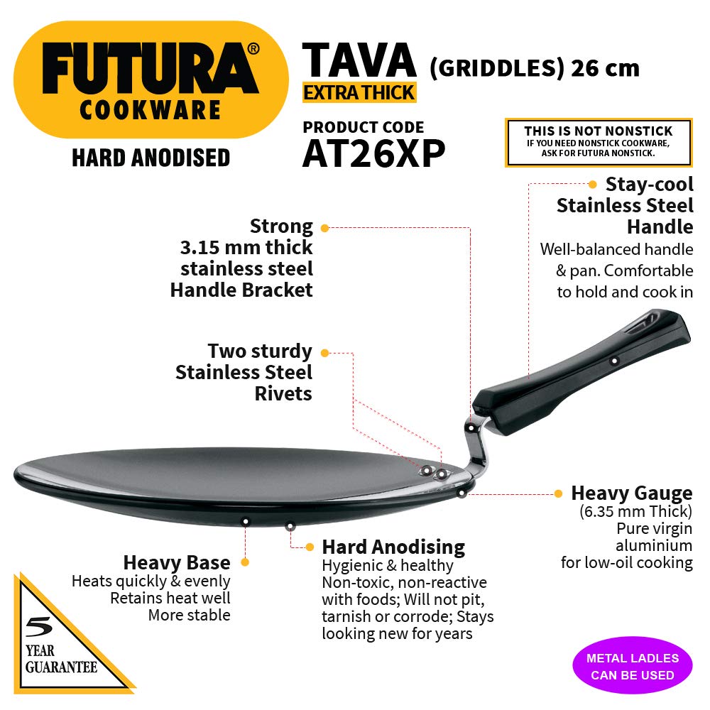 Hawkins Hard Anodised Tava