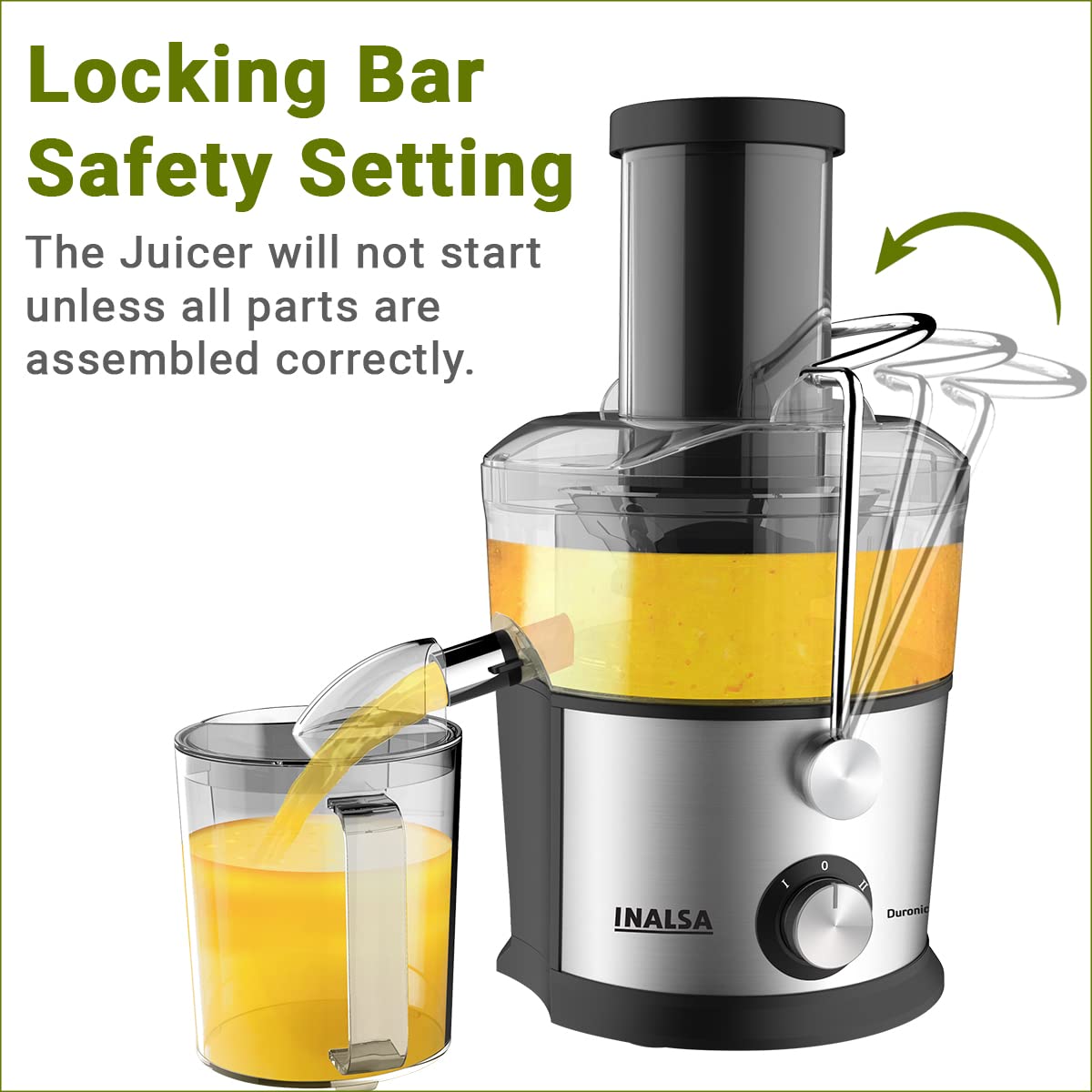 Inalsa Duronic 900 Juice Extractor