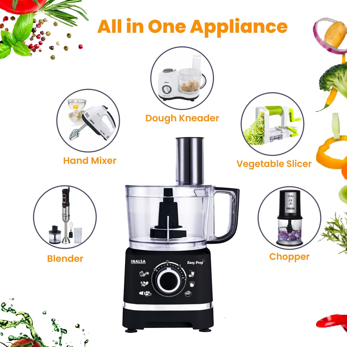Inalsa Easy Prep Food Processor