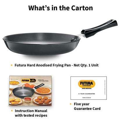 Hawkins Futura Hard Anodised Frying Pan Without Lid