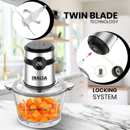 Inalsa Bullet Inox Digi Electric Chopper
