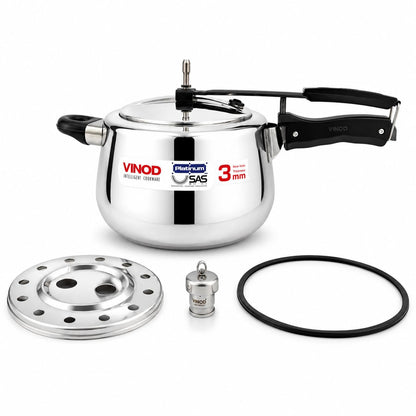 Vinod Platinum Triply with accessories
