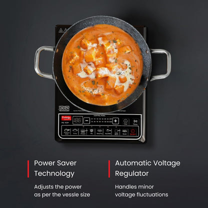 Prestige PIC 16.0 Plus Induction Cooktop, 2000W