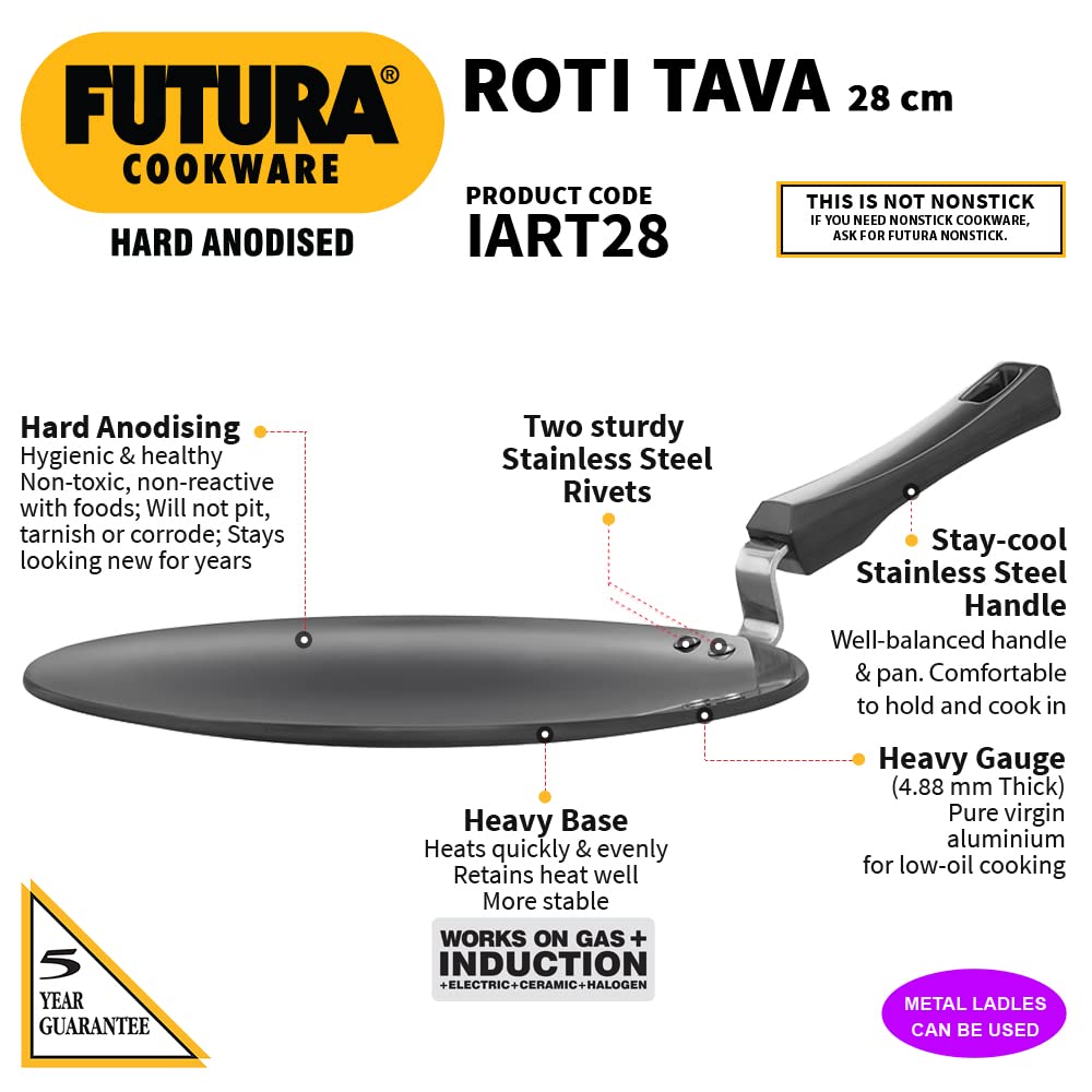 Hawkins Hard Anodised Roti Tava