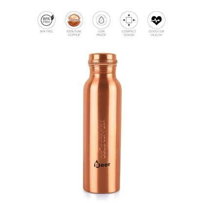 Cello Neer Cop-Pura copper bottle in use