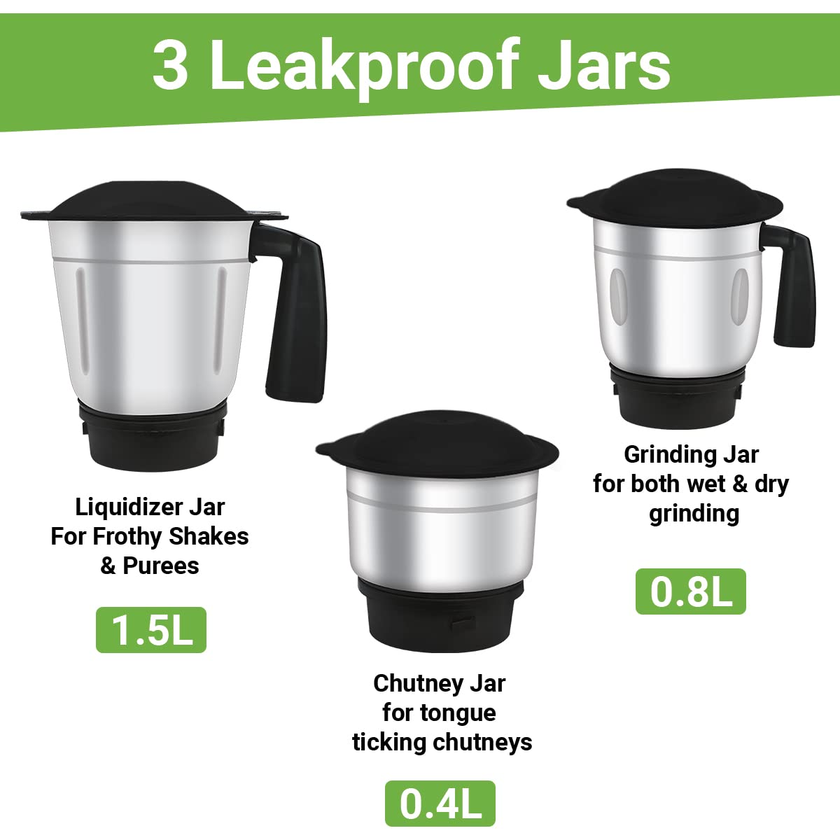 Inalsa MaxxBlend 750 Mixer Grinder