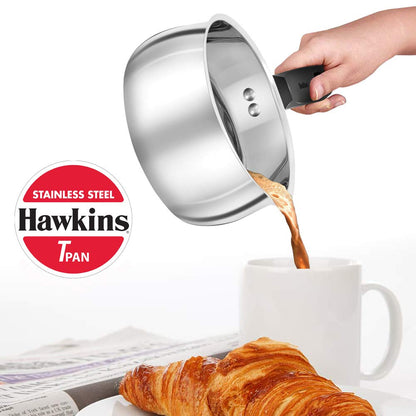 Hawkins Stainless Steel Tpan Without Glass Lid