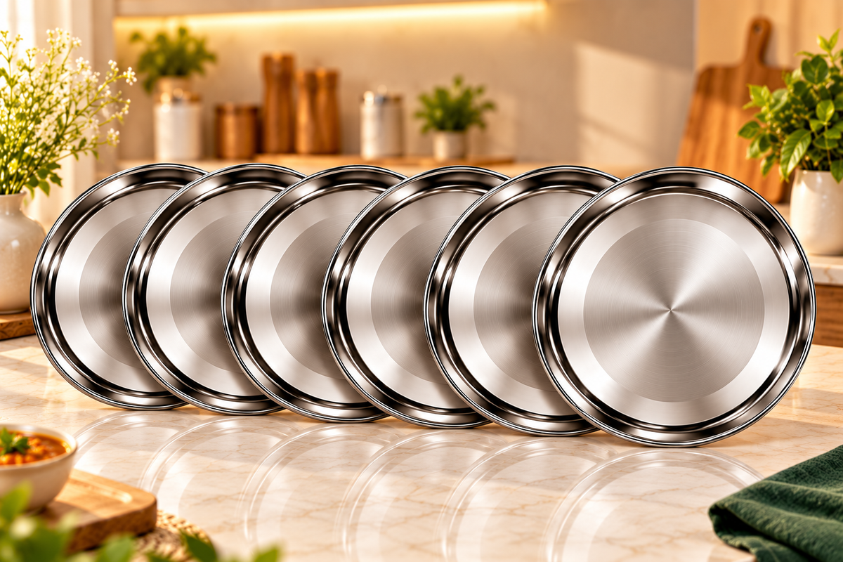 Vestasa Imperial Stainless Steel Dinner Set - 24 pc