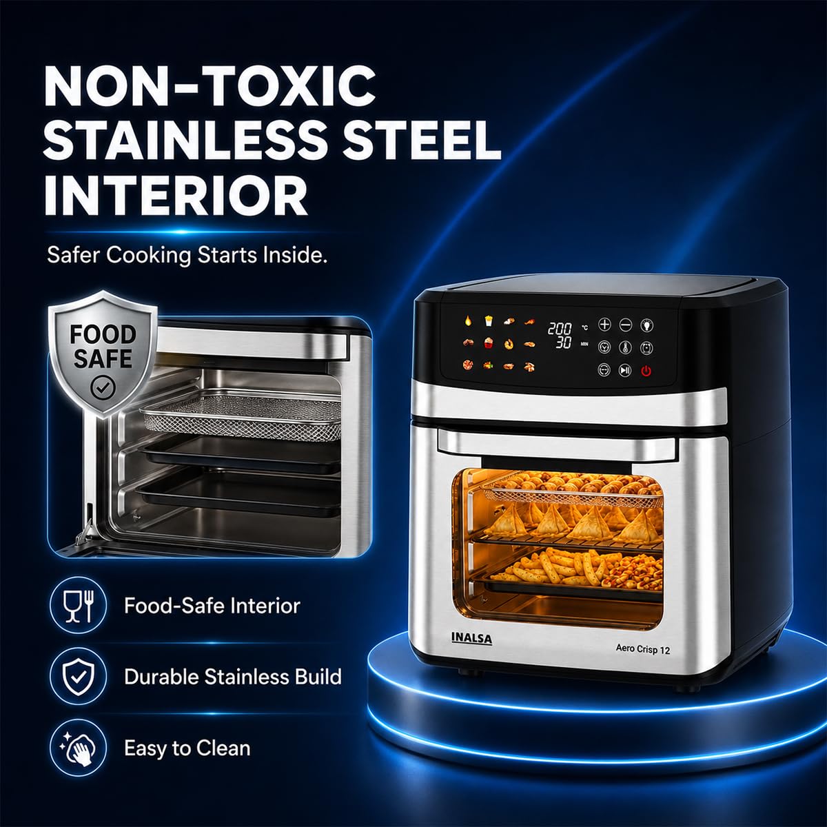 Inalsa Aero Crisp 12 Air Fryer Oven