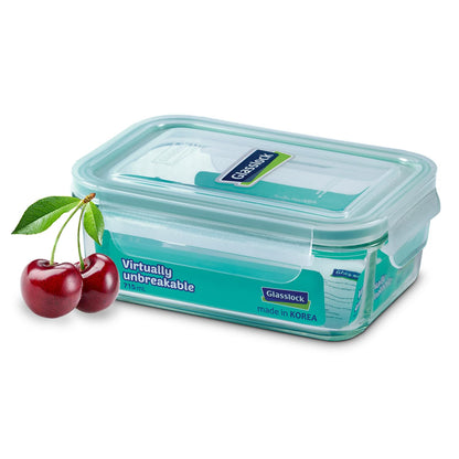 Glasslock Rectangle Glass Storage Container — Airtight, 715ml to 2L