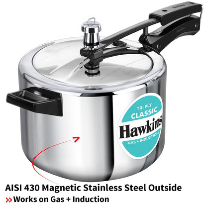 Hawkins Tri-Ply Stainless Steel Classic