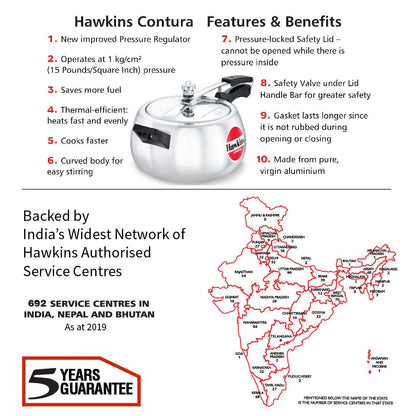 Hawkins Contura Pressure Cooker