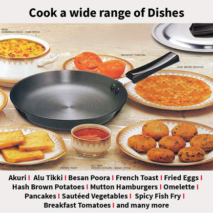 Hawkins Futura Hard Anodised Frying Pan With Lid