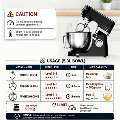 Inalsa Kratos Plus Stand Mixer