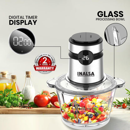 Inalsa Bullet Inox Digi Electric Chopper